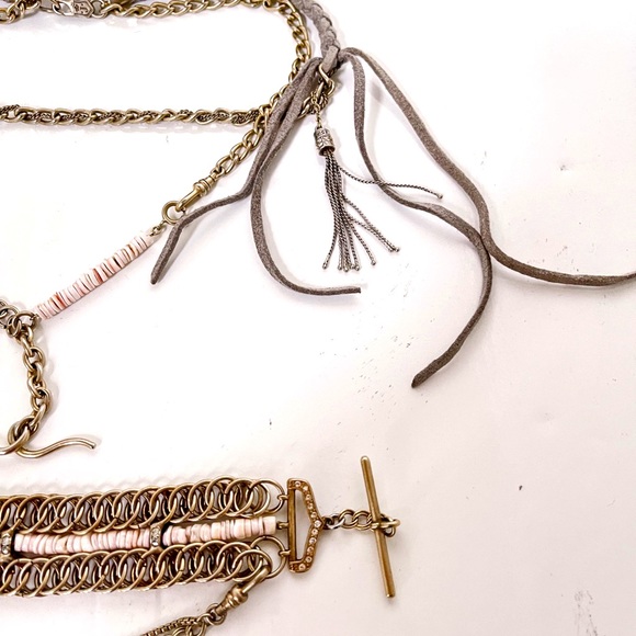 Juicy Couture Gold & shell Jewelry Set, Necklace & Bracelet - Picture 5 of 7